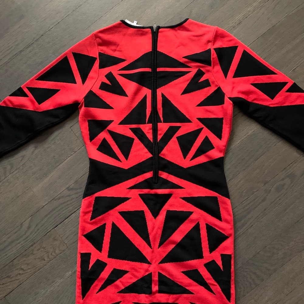New Parker Bodycon Long Sleeve Mini Dress - Picture 4 of 8
